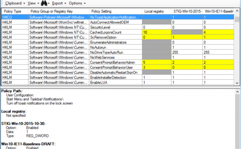 Group Policy Analyzer 3.1