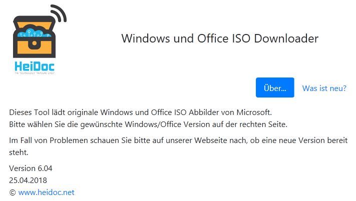 Microsoft Windows and Office ISO Download Tool